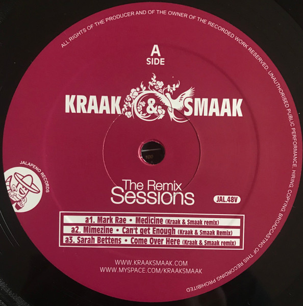 Kraak & Smaak - The Remix Sessions | Jalapeno Records (JAL48V) - 3