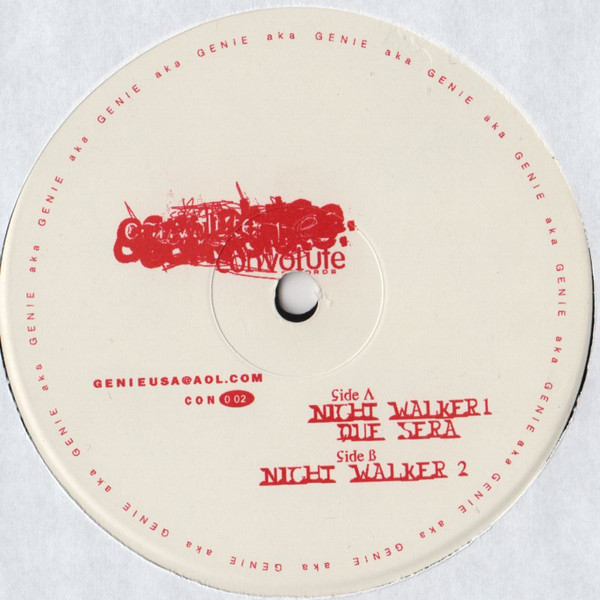 Gennaro Le Fosse - Night Walker | Convolute Records (Con 002) Gennaro Le Fosse - Night Walker | Convolute Records (Con 002)