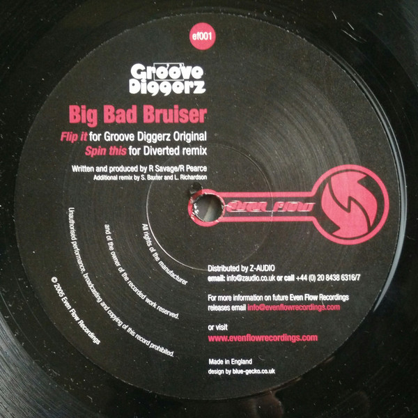 Groove Diggerz - Big Bad Bruiser | Even Flow Recordings (EF 001)