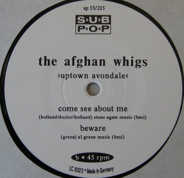 The Afghan Whigs - Uptown Avondale | Sub Pop (SP 53/215) - 4