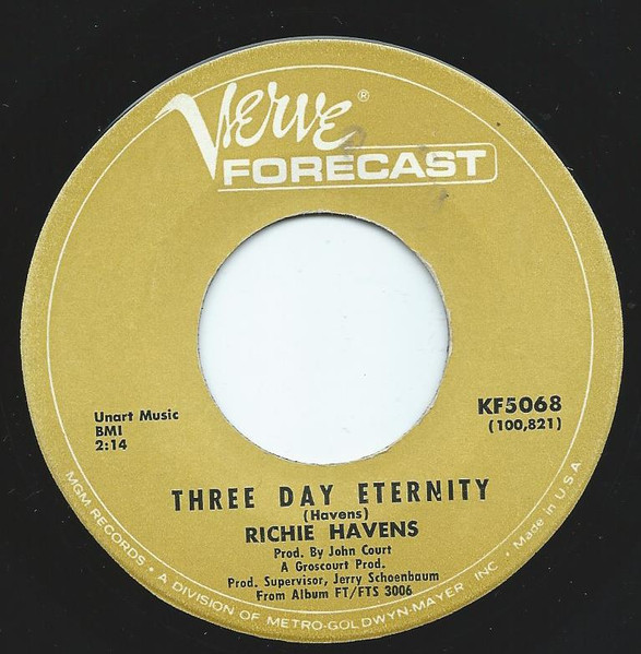 Richie Havens - No Opportunity Necessary, No Experience Needed | Verve Forecast (KF5068) - 2