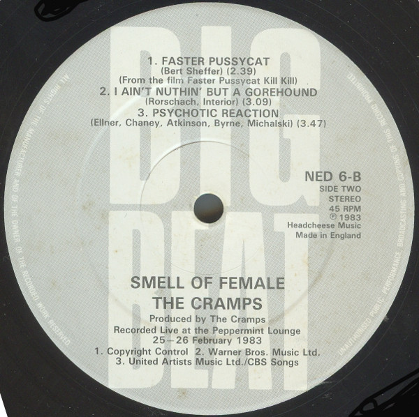 The Cramps - Smell Of Female | Big Beat Records (NED 6) - 4 The Cramps - Smell Of Female | Big Beat Records (NED 6) - 4