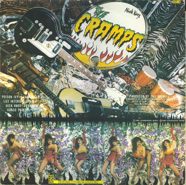 The Cramps - Smell Of Female | Big Beat Records (NED 6) - 2 The Cramps - Smell Of Female | Big Beat Records (NED 6) - 2
