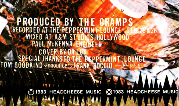 The Cramps - Smell Of Female | Big Beat Records (NED 6) - 5 The Cramps - Smell Of Female | Big Beat Records (NED 6) - 5