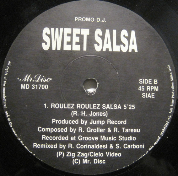 Sweet Salsa - Roulez Roulez Salsa | Mr. Disc Organization (MD 31700) - 2