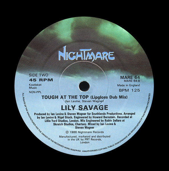 Lily Savage - Tough At The Top | Nightmare Records (MARE 64) - 4