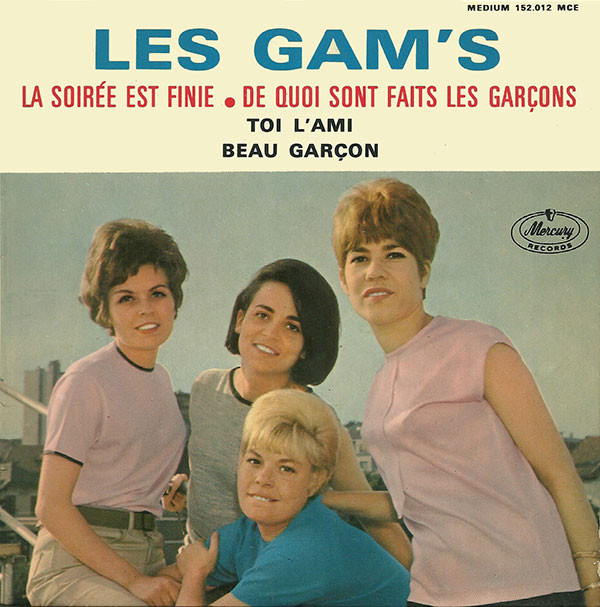 Les Gam's - La Soirée Est Finie | Mercury (152.012MCE) Les Gam's - La Soirée Est Finie | Mercury (152.012MCE)