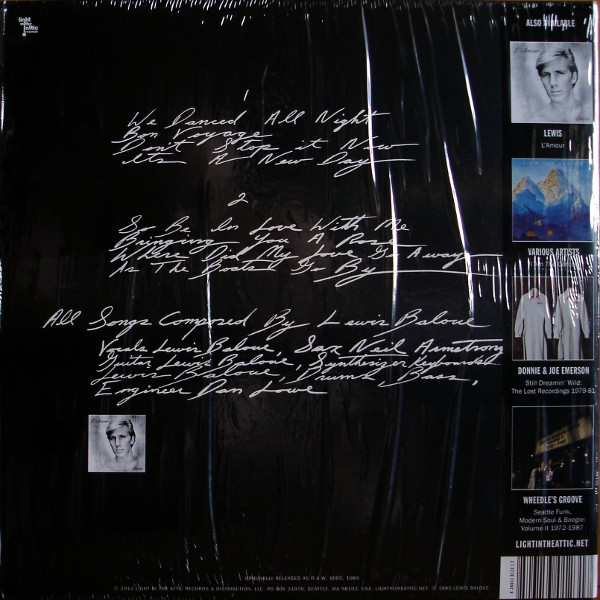 Lewis Baloue - Romantic Times | Light In The Attic (LITA 123) - 2 Lewis Baloue - Romantic Times | Light In The Attic (LITA 123) - 2