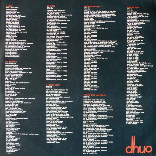 Dhuo - Overflow | CGD (INT 20399)