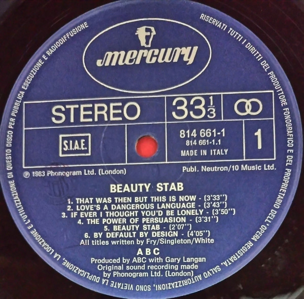 ABC - Beauty Stab | Mercury (814 661-1 M-1) - 2 ABC - Beauty Stab | Mercury (814 661-1 M-1) - 2
