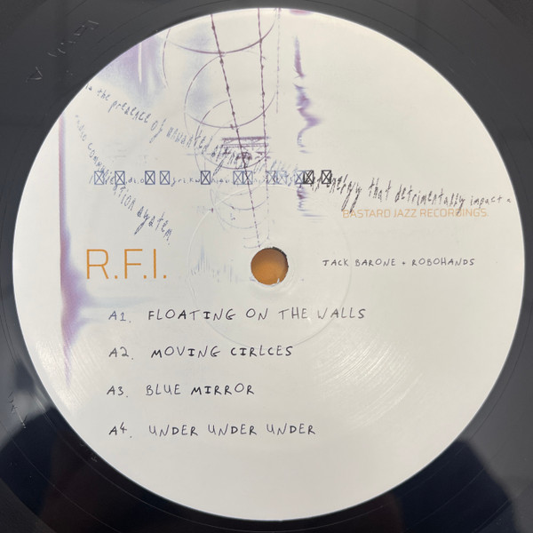 Jack Barone , Robohands - R.F.I. | Bastard Jazz US (BJ54) - 3