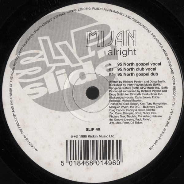 Mijan - Alright | Slip 'n' Slide (SLIP 49)
