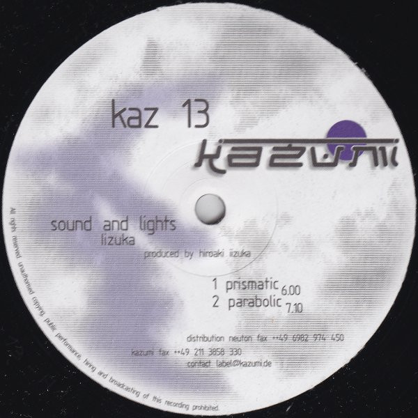 Hiroaki Iizuka - Sound And Lights | Kazumi (kaz 13) - main