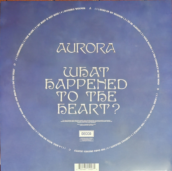 AURORA - What Happened To The Heart? | Decca (651 5207) - main AURORA - What Happened To The Heart? | Decca (651 5207) - main