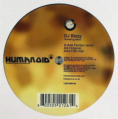 DJ Bizzy - Breaking Neck | Humanoid (12BDHMD006)