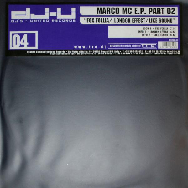 Marco MC - E.P. Part 02 | DJ's United Records (DJU2004-04) - main Marco MC - E.P. Part 02 | DJ's United Records (DJU2004-04) - main