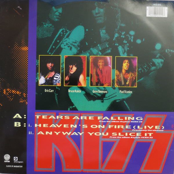 Kiss - Tears Are Falling | Vertigo (KISS 612) - 2