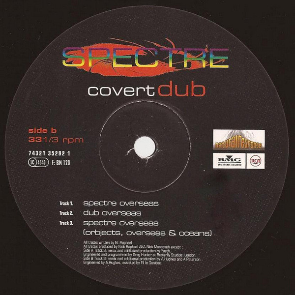 Spectre - Covert Dub | Natural Response (74321 35292 1) - 4