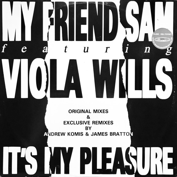 My Friend Sam Feat. Viola Wills - It's My Pleasure | Network Records (NWKT 47) - main