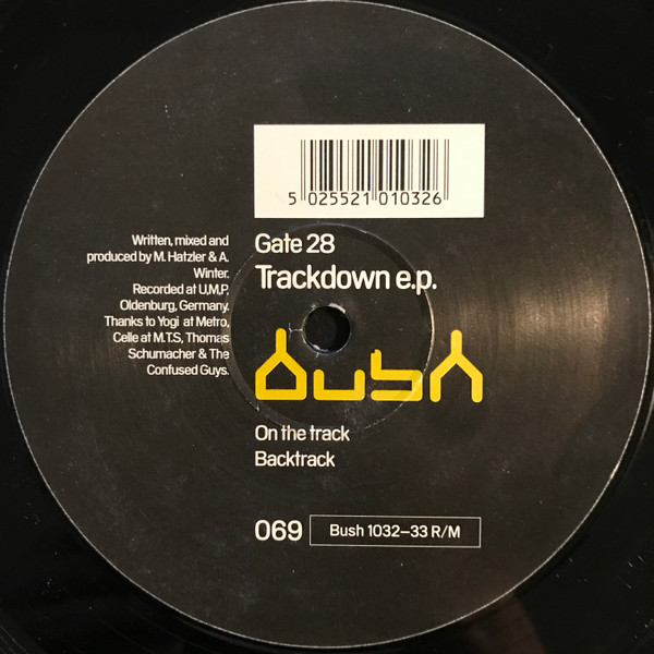 Gate 28 - Trackdown E.P. | Bush (Bush 1032) - main