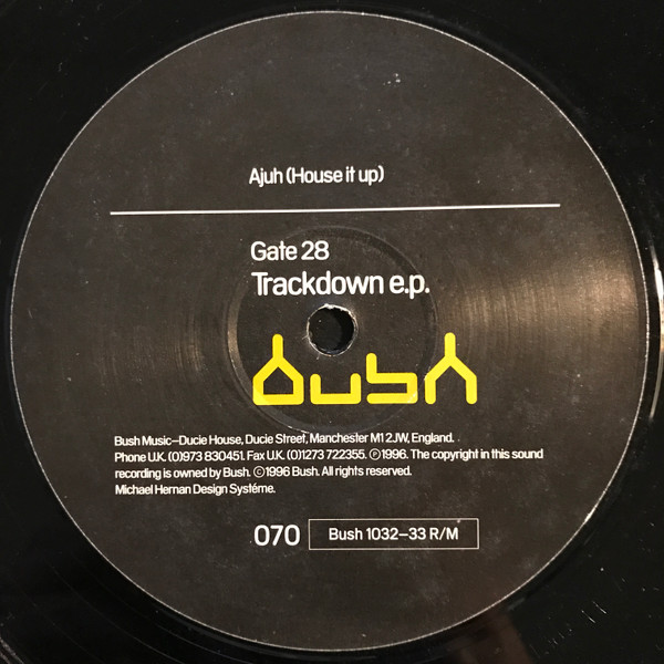 Gate 28 - Trackdown E.P. | Bush (Bush 1032) - 2