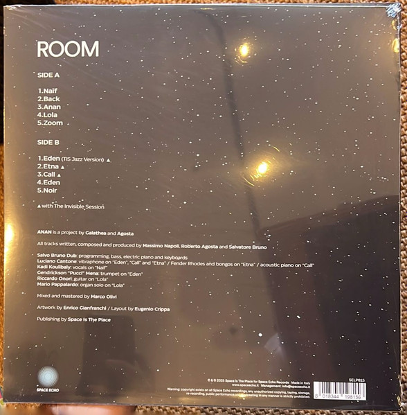 Anan - Room | Space Echo Records (SELP815) - 2