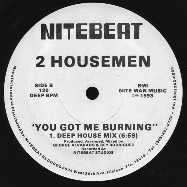 2 Housemen - You Got Me Burning | Nitebeat (MD 008) - 2