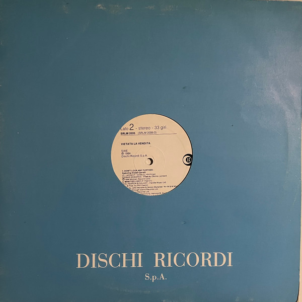 Various - Untitled | Ricordi (SRLM 2035)