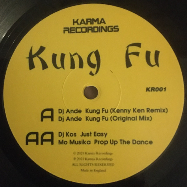 Various - Kung Fu EP | Karma Recordings (KR001) Various - Kung Fu EP | Karma Recordings (KR001)