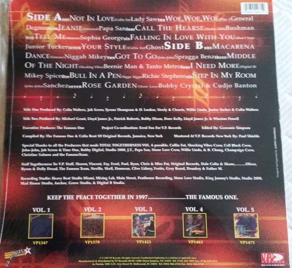 Various - Total Togetherness Vol.6 | VP Records (VPRL 1487) - 2