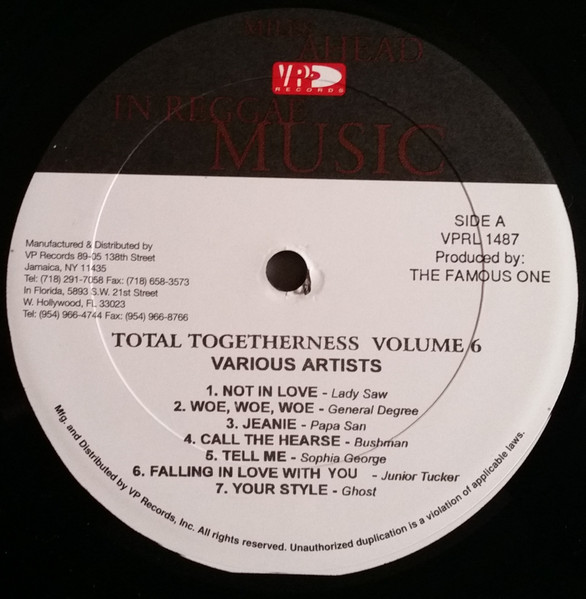 Various - Total Togetherness Vol.6 | VP Records (VPRL 1487) - 3