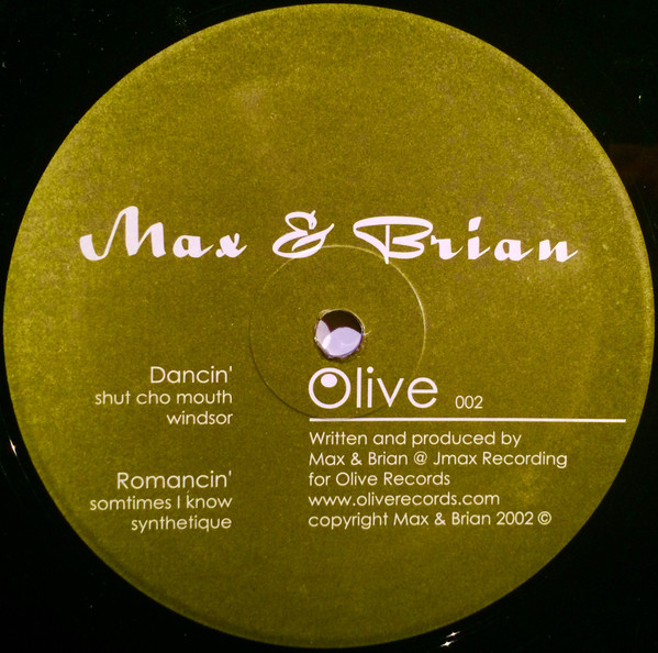 Max & Brian - Dancin' & Romancin' | Olive Records (OLIVE 002) - main