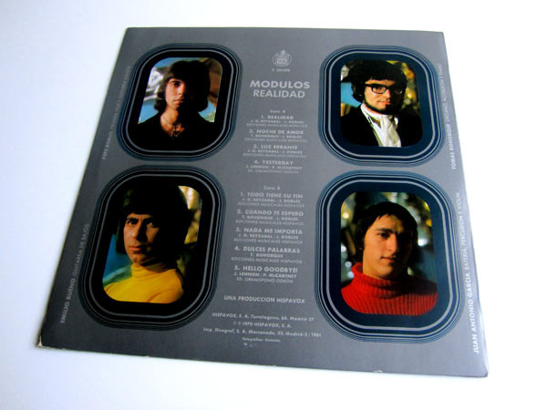 Modulos - Realidad | Hispavox (S 50.008) - 2