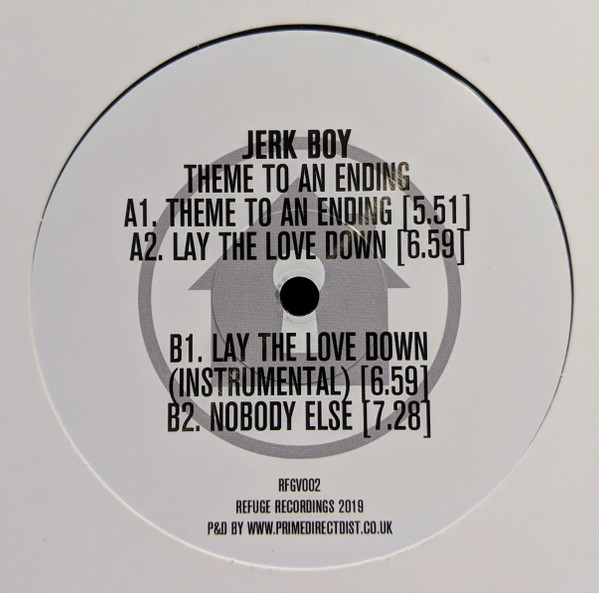Jerk Boy - Theme To An Ending | Refuge Recordings (RFGV002)