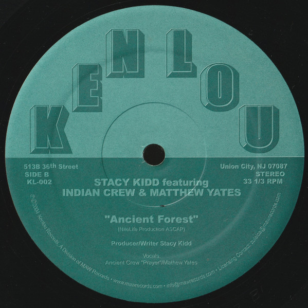 Stacy Kidd - Where Did It Go / Ancient Forest | Kenlou Records (KL-002) - 2