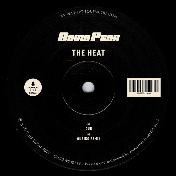 David Penn - The Heat | Club Sweat (CLUBSWE011V) - 2