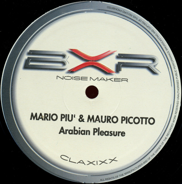 Mario Più & Mauro Picotto - Arabian Pleasure | BXR (BXR 1084) - 3