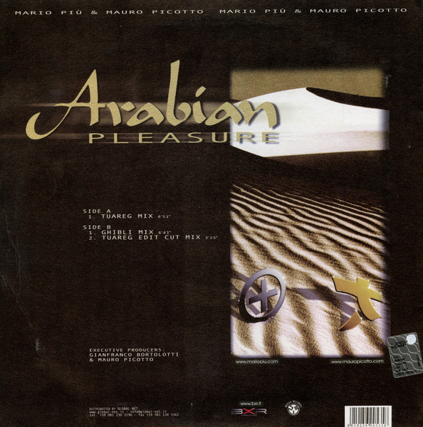 Mario Più & Mauro Picotto - Arabian Pleasure | BXR (BXR 1084) - 2