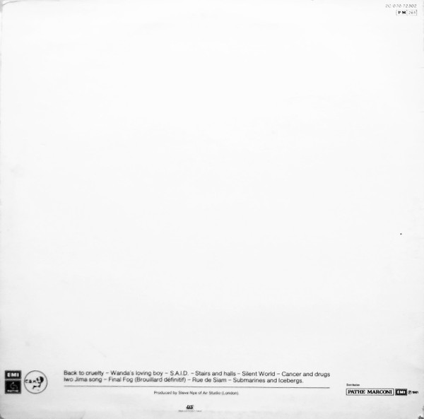 Marquis De Sade - Rue De Siam | Pathé (2C 070-72302) - 2