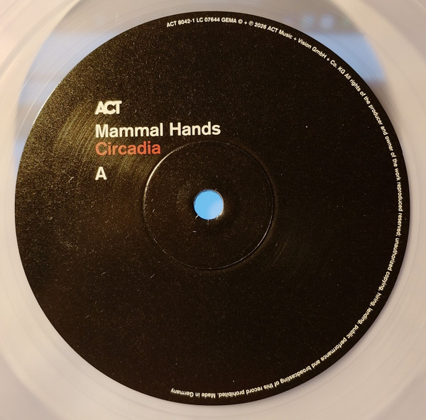 Mammal Hands - Circadia | ACT (ACTLP8042-1) - 2 Mammal Hands - Circadia | ACT (ACTLP8042-1) - 2