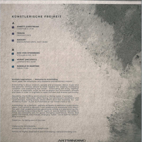 Various - Künstlerische Freiheit | Artminding (ART001) - 2 Various - Künstlerische Freiheit | Artminding (ART001) - 2