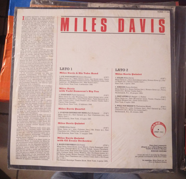 Miles Davis - Miles Davis | Musica Jazz (2MJP 1041) - 3 Miles Davis - Miles Davis | Musica Jazz (2MJP 1041) - 3
