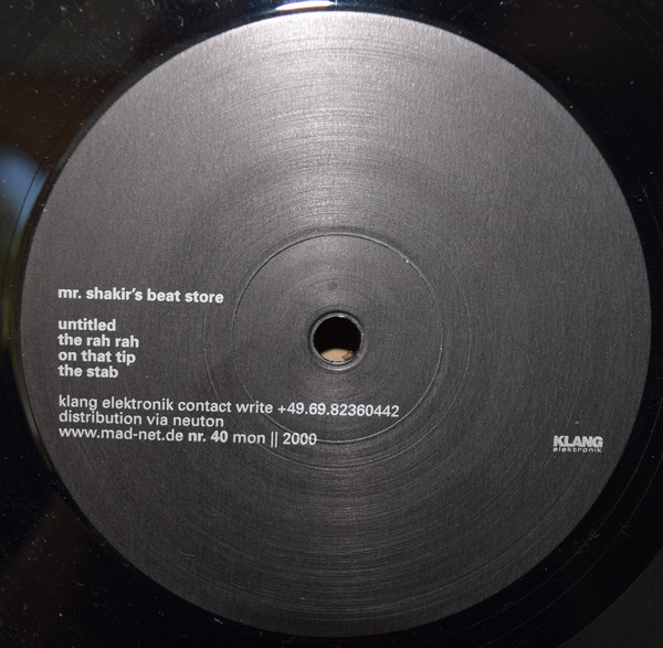 Anthony Shakir - Mr. Shakir's Beat Store | Klang Elektronik (nr. 40) - 2