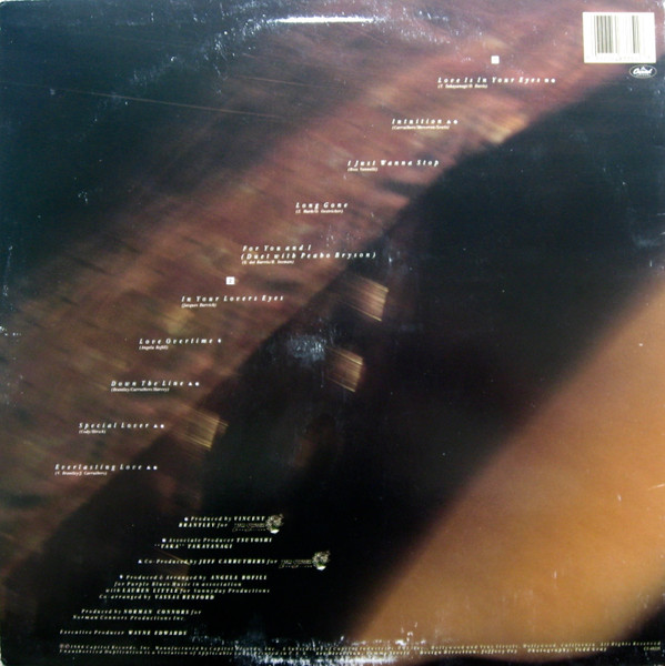 Angela Bofill - Intuition | Capitol Records (C1-48335)