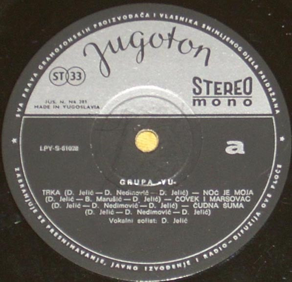 YU Grupa - YU Grupa | Jugoton (LPY-S-61028) - 4