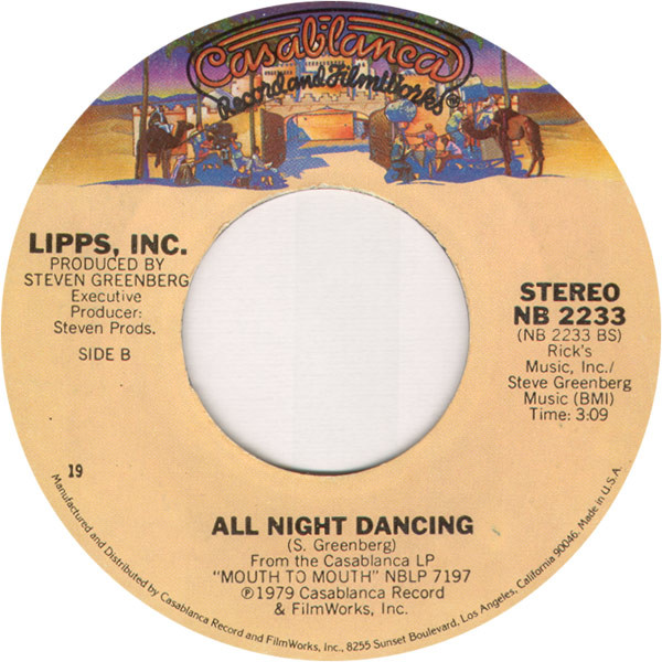 Lipps, Inc. - Funkytown | Casablanca (NB 2233) - 2