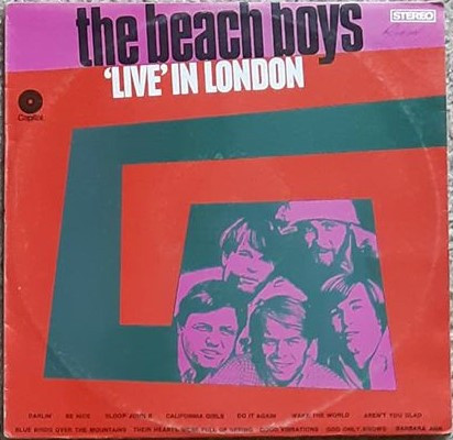 The Beach Boys - Live In London | Capitol Records (SENC 10106)