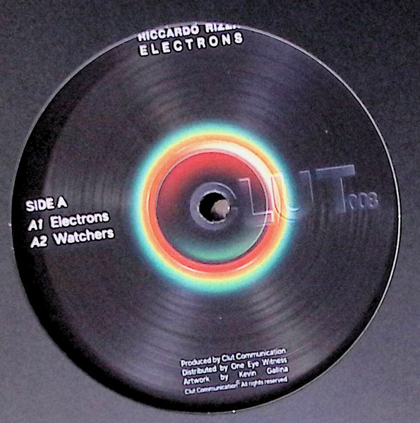 Riccardo Rizza - Electrons | Clut Communication (CLUT008) - main Riccardo Rizza - Electrons | Clut Communication (CLUT008) - main