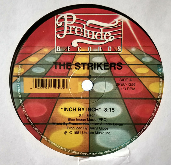 The Strikers - Inch By Inch / Body Music | Unidisc (SPEC-1256) - main The Strikers - Inch By Inch / Body Music | Unidisc (SPEC-1256) - main