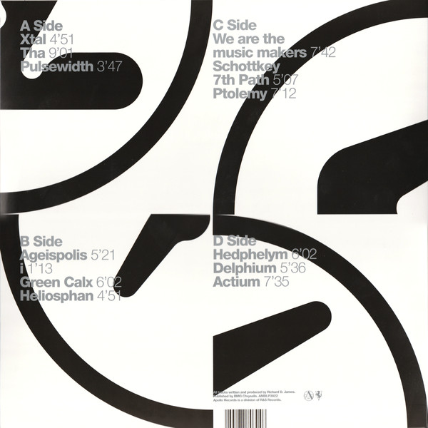 Aphex Twin - Selected Ambient Works 85-92 | Apollo (AMBLP3922) - 2 Aphex Twin - Selected Ambient Works 85-92 | Apollo (AMBLP3922) - 2